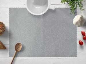 Biante Teflónové prestieranie na stôl TF-086 Ornamenty na sivom 30x40 cm