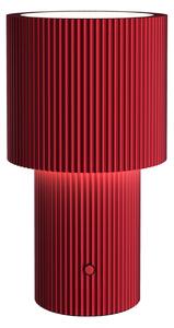 Stolové Lampa Herstal, Iluma, stmievateľné, Červená, Obývacia izba, Hliník, Moderný