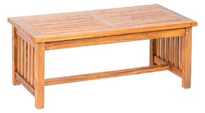 DEOKORK Teakový konferenčný stolík ROSALINE 120 × 65 × 48 cm