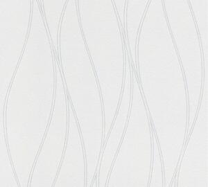 A.S. Création | Vliesová tapeta na stenu Meistervlies 2450-14 | 1,06 x 25 m | biela