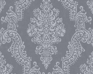 A.S. Création | Vliesová tapeta na stenu Pure Elegance 39765-7 | 0,53 x 10,05 m | šedá, metalická