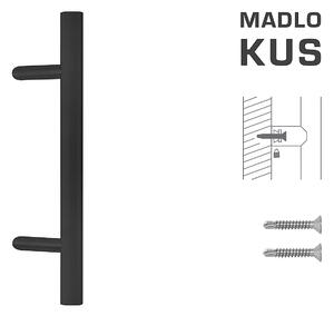 DVERNÉ MADLO MP kód K10 Ø 35 mm ST - ks (BS - Čierna matná), Délka 1000 mm700 mmØ 35 mm, MP BS (čierna mat)