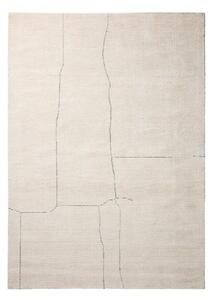 Krémovobiely ručne tkaný koberec 200x300 cm Lisdan – Kave Home