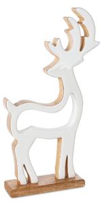 VIANOČNÁ SOŠKA TIMBER AND DEER SADA 2KS 18X5X31 CM VIACFAREBNÁ