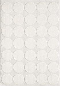 Krémovobiely koberec 120x170 cm Bubble – ESTE