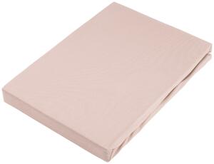 NAPÍNACIA PLACHTA NA BOXSPRIN, džersej, staroružová, 90/220 cm Novel - Obliečky & plachty