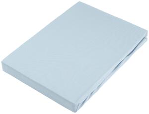 NAPÍNACIA PLACHTA NA BOXSPRIN, džersej, svetlomodrá, 90/220 cm Novel - Obliečky & plachty