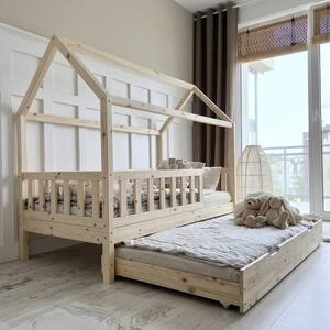 Raj posteli Posteľ Domček Blanco Plus 200x120 (s prístelkou)