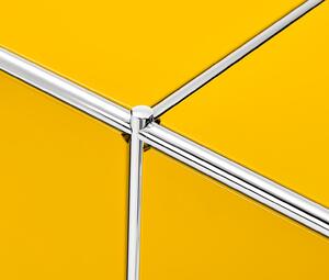 Skrinka »CN3« so 4 výklopnými priečinkami, žltá