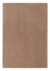 Béžový ručne tkaný vlnený koberec 120x180 cm Arcura – Vikosa