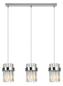 Luster na lanku VETRO 3xE14/10W/230V lesklý chróm