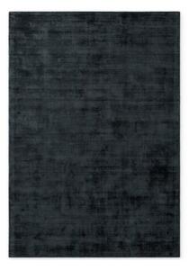 Čierny ručne tkaný koberec z viskózy 120x180 cm Noemi – Vikosa