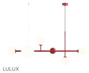 Aldex DIONE 6 RED WINE | Elegantná závesná lampa so šiestimi tienidlami