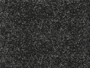 Vebe Metrážny koberec Santana 50 čierna s podkladom resine, záťažový - Rozmer na mieru bez obšitia cm