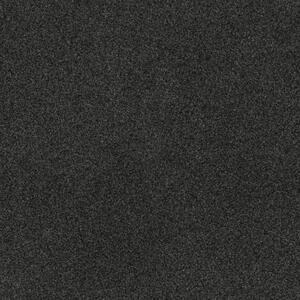 Vebe AKCIA: 110x100 cm Metrážny koberec Santana 50 čierna s podkladom resine, záťažový - Bez obšitia cm