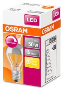 LED Stmievateľná žiarovka so zrkadlovým vrchlíkom E27/7,5W/230V 2700K - Osram