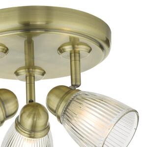 Där Lighting CED7675 - Kúpeľňové bodové svietidlo CEDRIC 3xG9/25W/230V IP44 mosadz