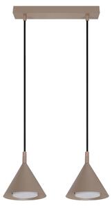 BRILAGI - Luster na lanku CONE DOUBLE 2xGX53/15W/230V béžová