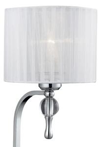 Retro stolová lampa Impress biele