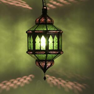 Orientálna lampa Biban Trombia zelená