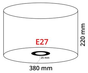 Eglo 39361 - Tienidlo NADINA 1 E27 pr.38 cm šedá