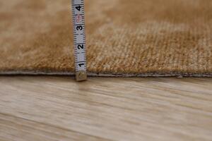 Associated Weavers koberce Metrážny koberec Panorama 34 hnedý - Bez obšitia cm