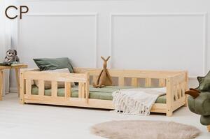 Detská posteľ z borovicového dreva 90x200 cm CP - Adeko