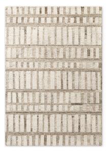 Krémovobiely ručne tkaný vlnený koberec 120x180 cm Boho 1.0 Linara – Vikosa