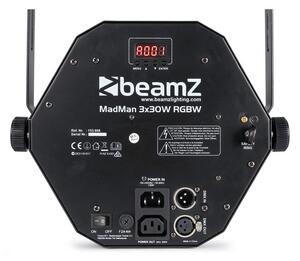 Beamz MadMan, LED reflektor, 132 RGB SMD LED svetiel, DMX alebo samostatný režim