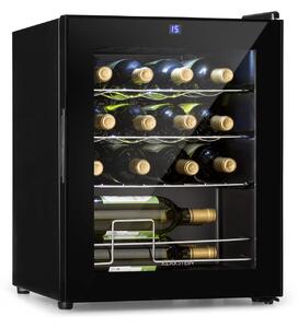 Klarstein Shiraz, vinotéka, 42 l, 131 W, 5-18°C, dotykový ovládací panel, čierna