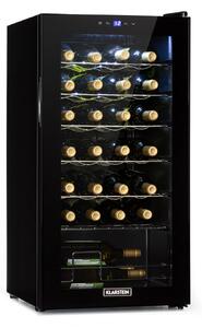 Klarstein Shiraz 28 Uno, vinotéka, 74 l, 28 fliaš, 5-18°C, dotykový ovládací panel