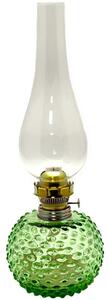 Floriánova huť Petrolejová lampa EMA 38 cm svetlozelená FL0039 + záruka 3 roky zadarmo