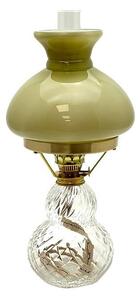 Floriánova huť Petrolejová lampa ZUZANA 43 cm krištáľ káro FL0037 + záruka 3 roky zadarmo