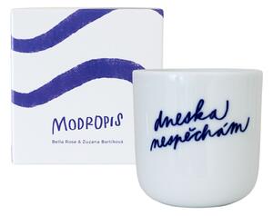 Porcelánový hrnček Dneska nespěchám 270 ml