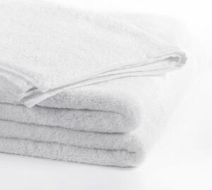 Goldea hotelový froté uterák / osuška bez bordúry - 500g/m2 - biely 50 x 100 cm