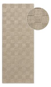 Béžový ručne tkaný vlnený behúň 80x200 cm Scala – Villeroy&Boch