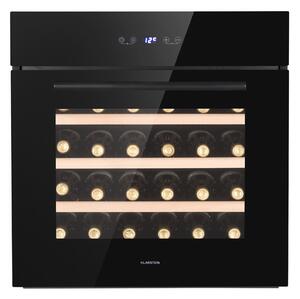 Klarstein Vinsider 30 Built-In Uno, vstavaná vinotéka, 77 l, 30 fliaš, nehrdzavejúca oceľ