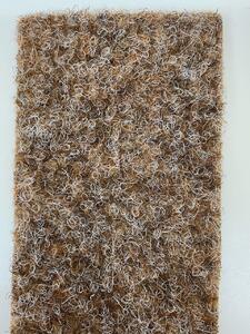 Metrážny koberec Santana 12 béžová s podkladom resine, záťažový - Bez obšitia cm