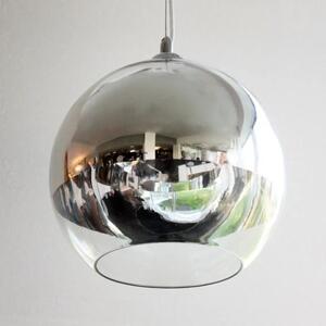 Industriálny luster Silver Ball 18