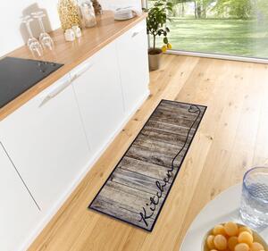 Zala Living - Hanse Home koberce Behúň Cook & Clean 105390 Brown Taupe - 50x150 cm