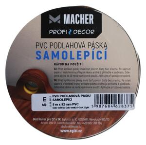 Macher PVC podlahová páska SAMOLEPIACE Dub svetlý - 5m