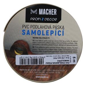 Macher PVC podlahová páska SAMOLEPIACE Dub prírodný - 5m