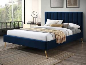 Čalúnená manželská posteľ Blues New, Rozmer postele: 180x200, Farby:: Béžová CFF0007-25 Mirjan24 5903211217845