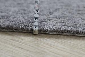 Associated Weavers koberce Metrážny koberec Miriade 96 tmavo šedý - Bez obšitia cm