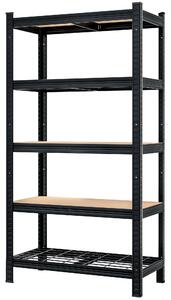 Regál Premium 180x90x40 cm - čierny