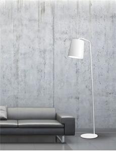 Dizajnová stojaca lampa Stabile biele