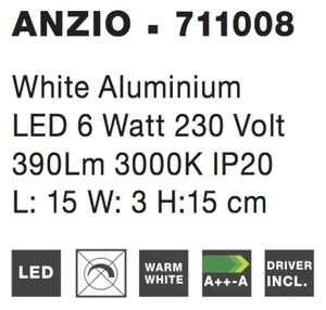 Dizajnové nástenné svietidlo Anzio 2