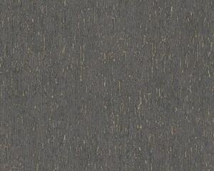 A.S. Création | Vliesová tapeta na stenu Smart Surfaces 39562-6 | 0,53 x 10,05 m | šedá, hnedá, metalická