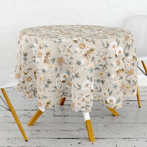 Obrus ​​PVC okrúhly Fl-1670-03 - Záhrada pokoja (rôzne veľkosti)