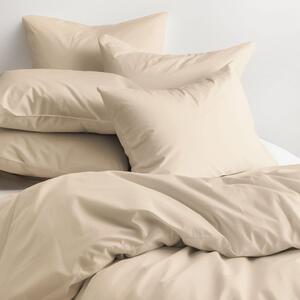 Goldea bavlnené posteľné obliečky - béžové 140 x 220 a 70 x 90 cm